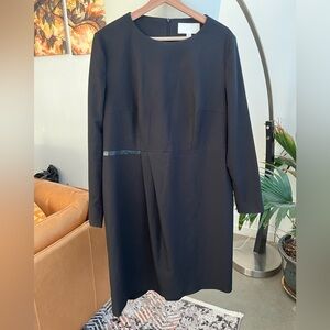 Boss by Hugo Boss Long Sleeve Black Dress